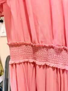 Forever New Chic Pink Midi Dress