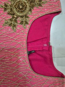 Beautiful Pink Ethnic Gown