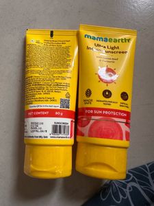 Mamaearth Ultra Light Indian Sunscreen SPF 50