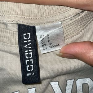 H&amp;m crop ter