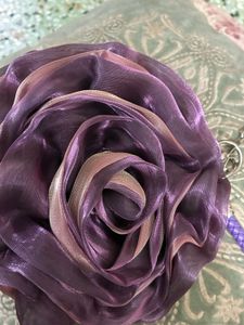 Unique Rose-Shaped Clutch Bag