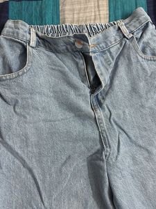 Wide Leg Denim Jeans