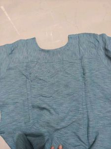 Light Blue Embroidered Kurta