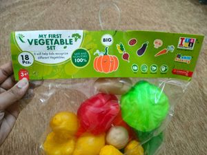 My First Vegetable Set - 18 Pieces