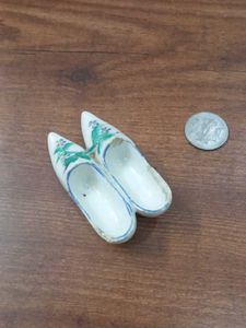 vintage Ceramic Shoe victorian age