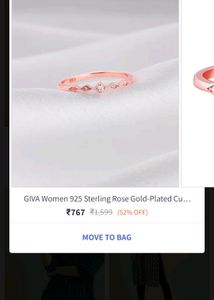 Price Drop ☺️ 3- 1Giva Silver Ring, Malabar 2 Ring