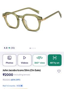 John Jacobs Icons Slim Eyeglasses