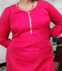 kurta set red colour