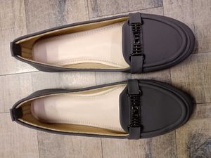 Stylish Women's Grey Loafers