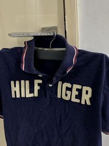 Tommy Hilfiger Navy Blue Polo Shirt