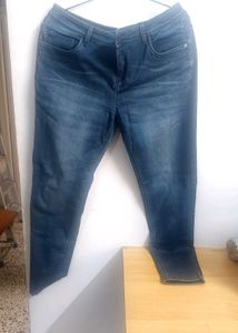 Dark Blue Denim Jeans