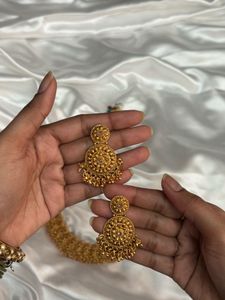Gold-Toned Choker Set 🌸❤️