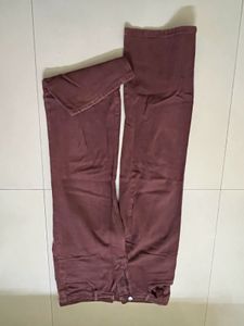 B1G1 Maroon Wide Leg Jeans
