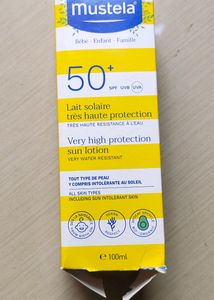 MUSTELA France Imported Sunscreen
