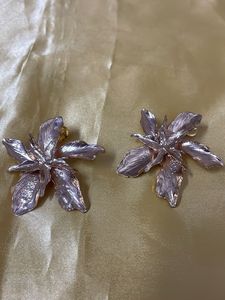 Elegant Floral Statement Earrings