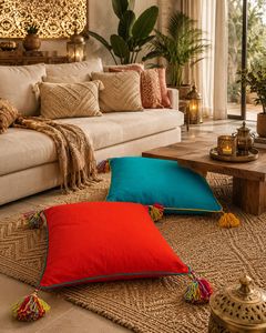 Set of 2 Gorgeous Boho Chic Throw Cushion Covers