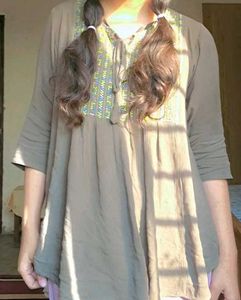 Embroidered Short Kurti