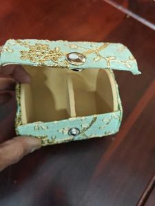 Floral Embroidered Pouch