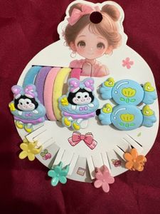 Cute Cartoon Hair Accessories Set