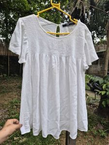 White summer top