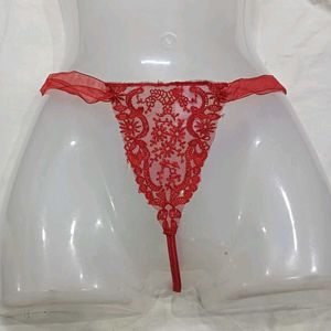 Red 🥰Lace G-String Panty