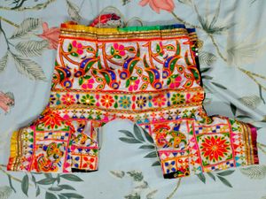 Vibrant Embroidered Lehenga Skirt