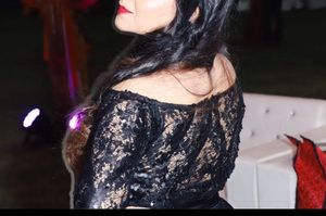 Sequin Embellished Black Crop Off shoulder Top