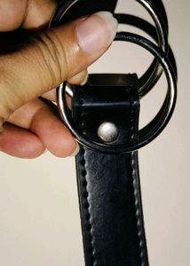 Black Leather Belt