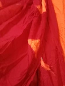 Orange Kurta With Dupatta