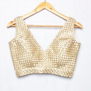 Sparkling Golden Blouse