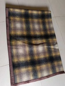 Vintage Plaid Throw Blanket