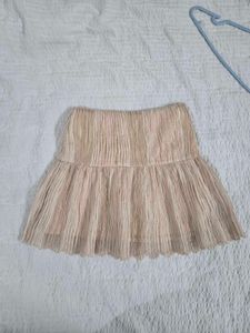 Pleated Mini Skirt waist 28