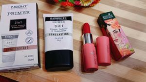 Primer + Lipstick