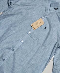Men's Light Blue Button-Down Shirt