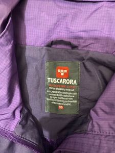 Purple Colorblock Technical Windbreaker Jacket