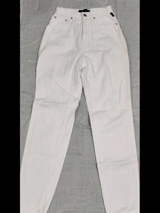 Versace white denim
