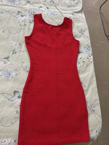 Forever 21 Red Sleeveless Dress