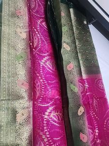 Elegant Woven Sari