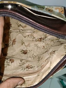 Cute Elephant Print Crossbody Bag