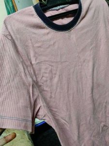 Pink Striped T-Shirt