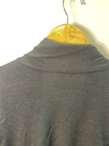 Black Cardigan with Belt