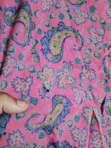 Vibrant Paisley Print kurta