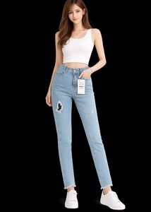 Zara Denim Ripped Jeans