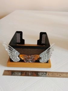Pen Stand with Visiting Card Holder.
