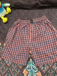 Gingham Check Shorts