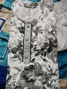 Elegant Floral Kurta Set