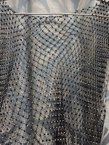 Sparkling Mesh Net Top
