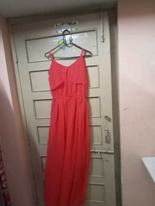 Coral Maxi Dress