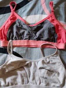 Set of Two Sports Bras ( free size )