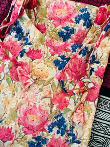 Vibrant Floral Print Kurtis 🌷